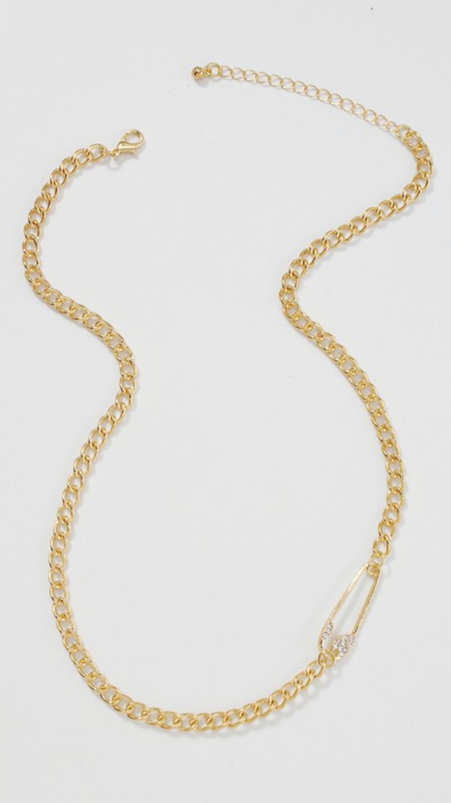 Chain Paperclip Necklace